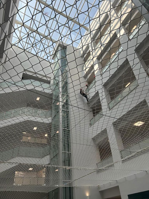 GALERİ BOŞLUĞU AĞI 6mm 10x10 göz polyemit-polipropilen ARTİKEL069